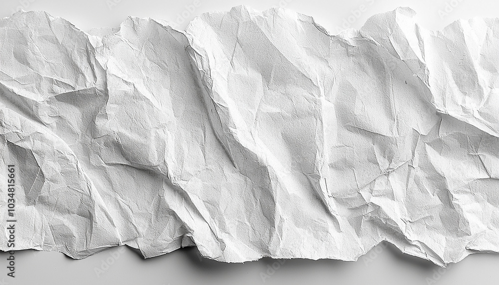 Crumpled paper wrinkled abstract background space rough pattern generated by AI Crumpled paper wrinkled abstract background space rough pattern generated by AI