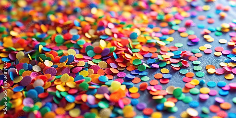 festive holiday background with colorful confetti tilted at an angle festive holiday background with colorful confetti tilted at an angle