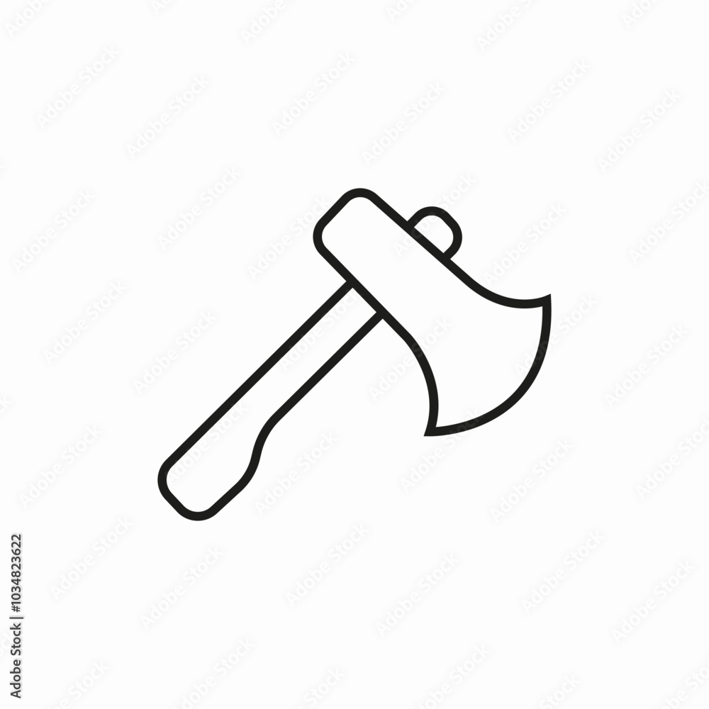 axe wood icon sign vector axe wood icon sign vector