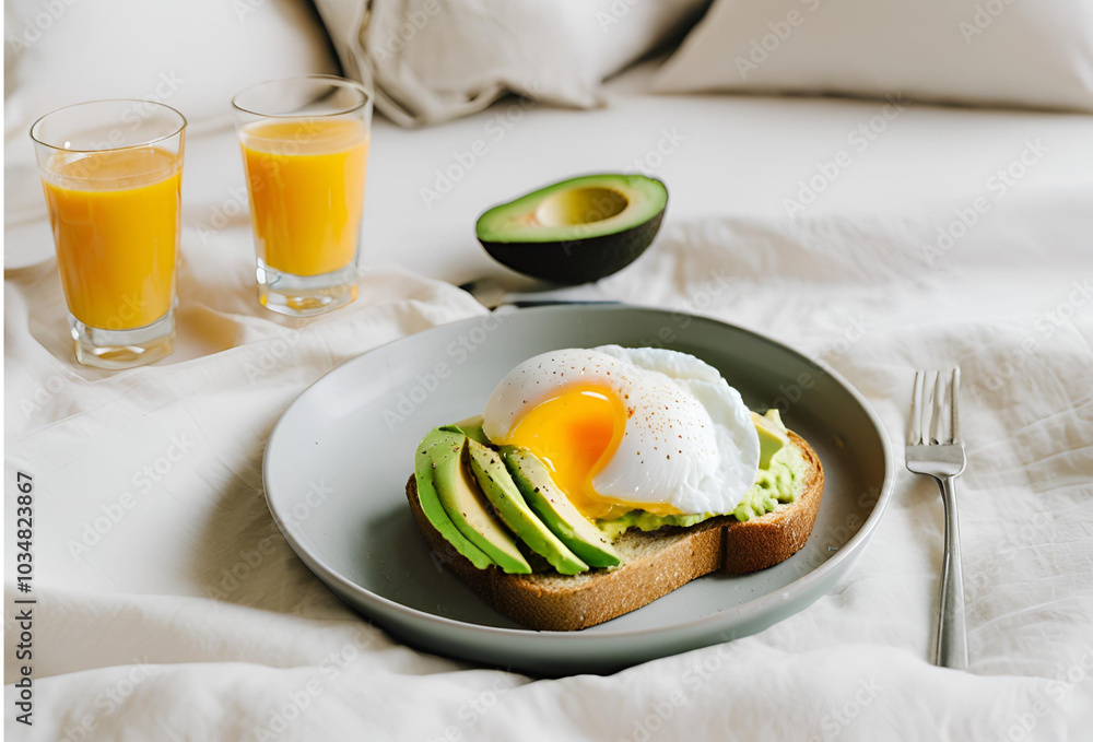 breakfast on the bed breakfast on the bed