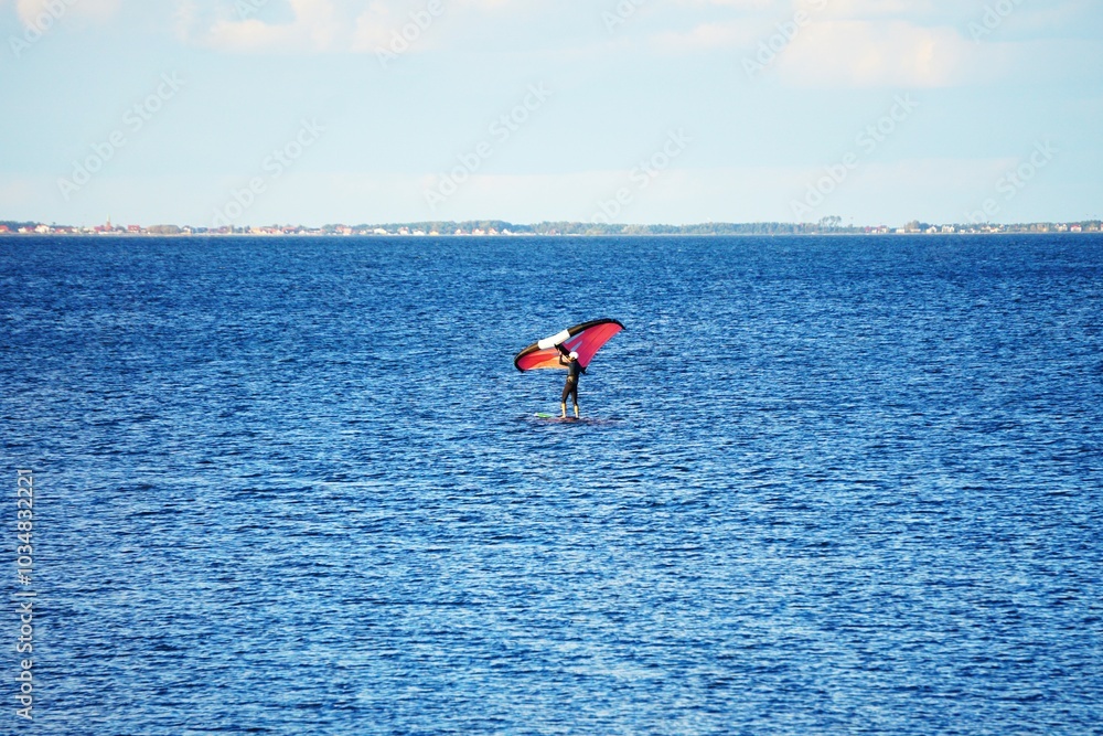 Naklejka premium Sporty wodne