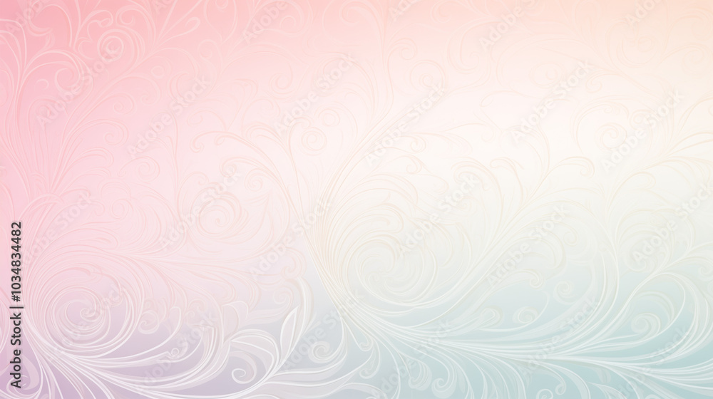 A gentle gradient background, enhanced with soft pastel line ornaments, evokes tranquility and inspires creativity in artistic endeavors A gentle gradient background, enhanced with soft pastel line ornaments, evokes tranquility and inspires creativity in artistic endeavors