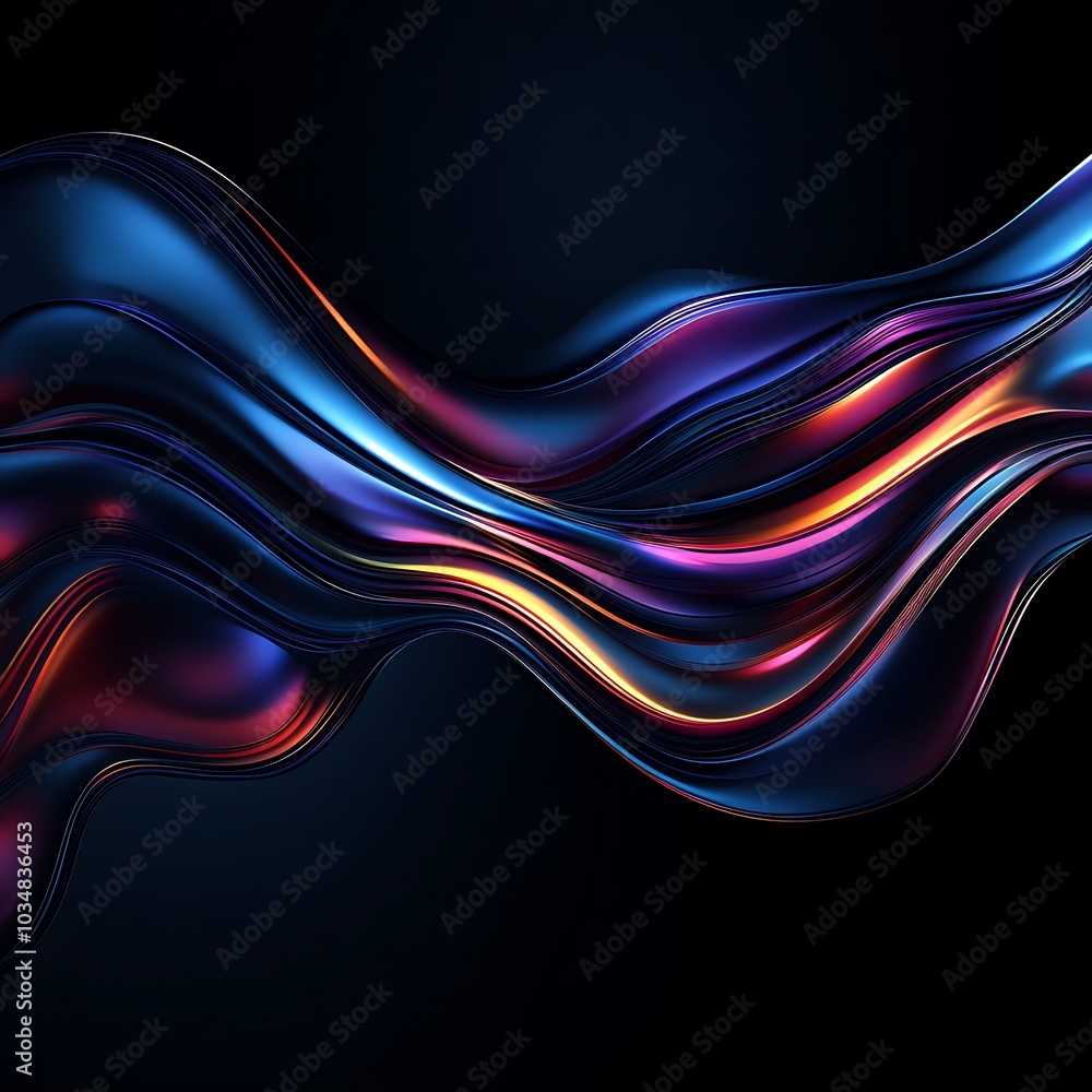  Abstract 3D Background