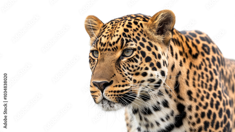 Leopard Roaming African Grasslands Leopard Roaming African Grasslands