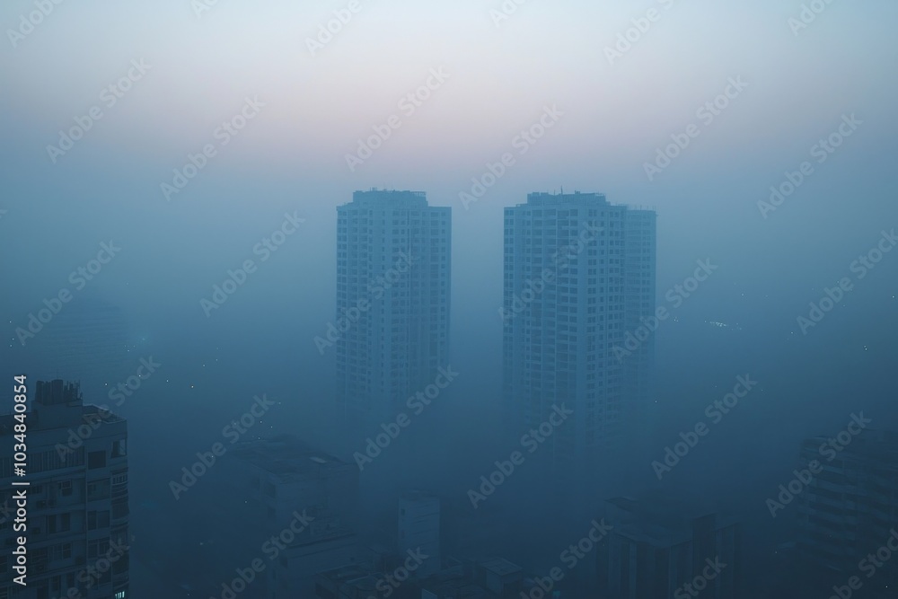 Air Pollution with smoke and haze Air Pollution with smoke and haze