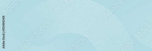 Modern abstract background. Glossy white gradient circle lines. Minimal geometric pattern. Simple graphic elements. Futuristic concept. Circle dots.