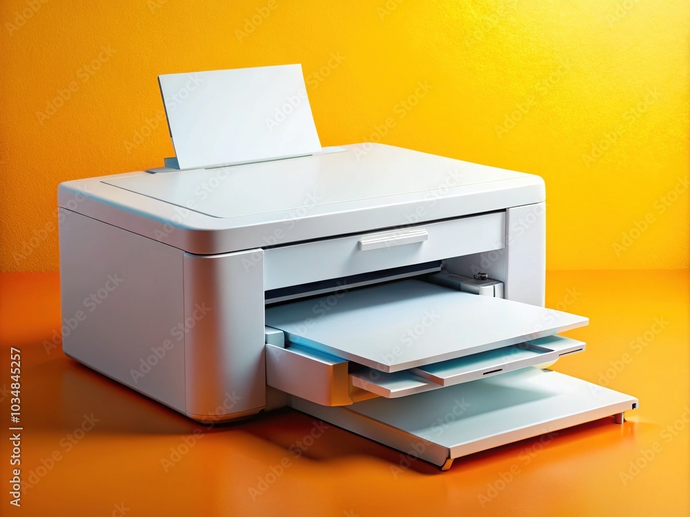 White Printer for Home Office Efficiency White Printer for Home Office Efficiency