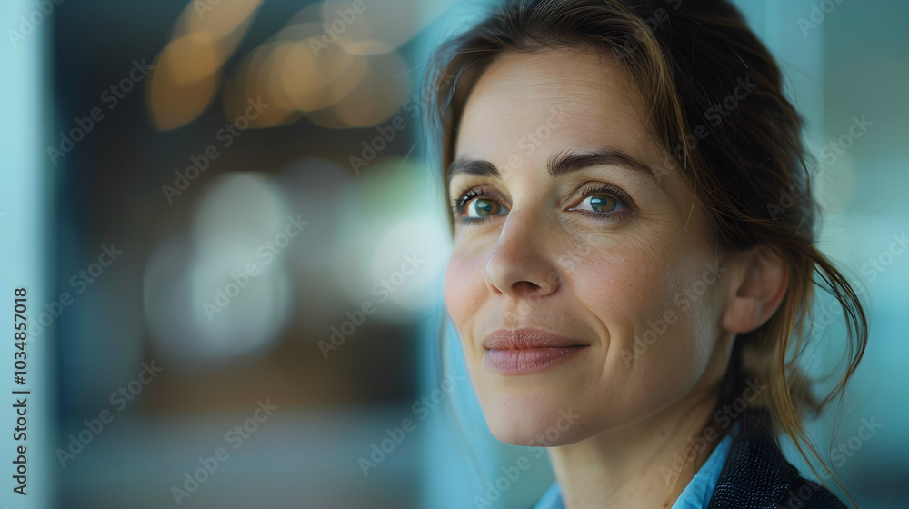 Businesswoman explaining in conference room meeting Businesswoman explaining in conference room meeting