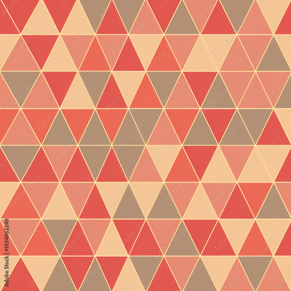 Abstract geometric patterns in warm tones Abstract geometric patterns in warm tones