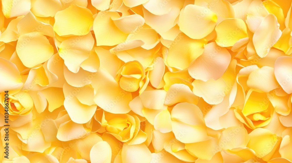 Abstract spring background featuring yellow and beige roses Illustration of blooming flower petals Seamless rose pattern in yellow and beige hues Abstract spring background featuring yellow and beige roses Illustration of blooming flower petals Seamless rose pattern in yellow and beige hues
