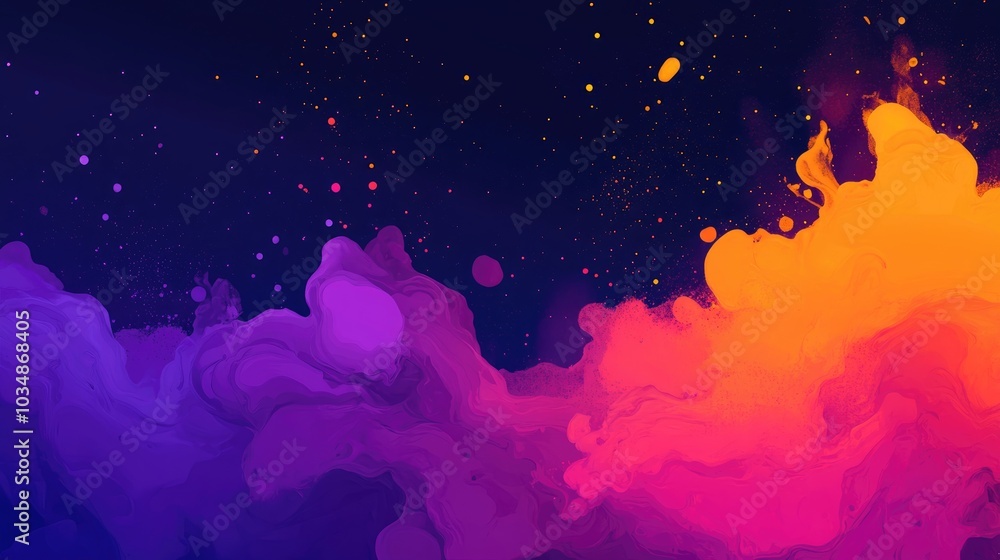 Dynamic Movement Of Colored Ink Particles In Water Colorful Pigments Explosion Abstract Color Explosion Vibrant Paint Splash Colorful Background Dynamic Movement Of Colored Ink Particles In Water Colorful Pigments Explosion Abstract Color Explosion Vibrant Paint Splash Colorful Background