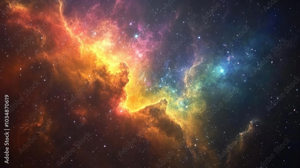 Colorful space galaxy cloud nebula in a 3D cartoon rendering featuring a starry night cosmos and a supernova background wallpaper related to universe science and astronomy Colorful space galaxy cloud nebula in a 3D cartoon rendering featuring a starry night cosmos and a supernova background wallpaper related to universe science and astronomy
