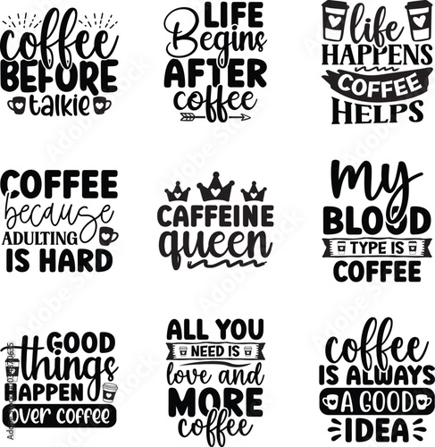 Coffee SVG Bundle