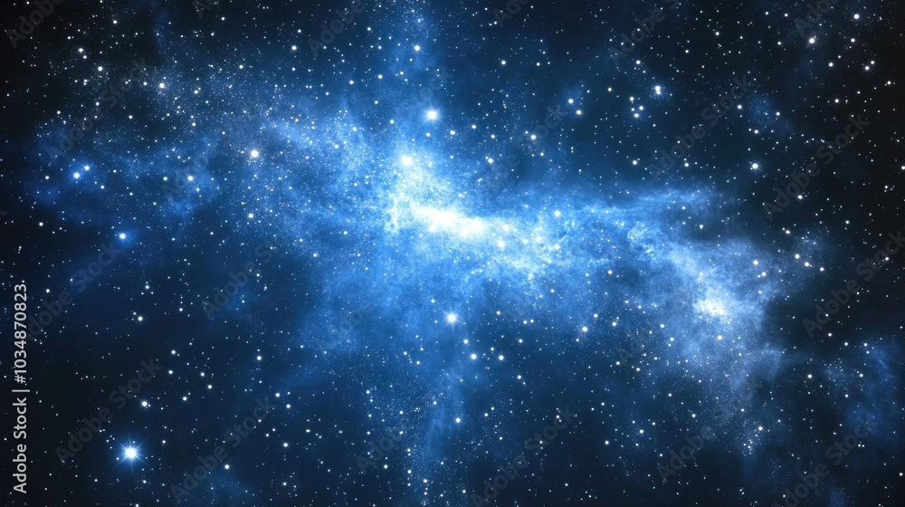 Beautiful night sky image featuring a 3D cartoon rendering of stars and stardust in the depths of the universe creating an abstract space background Beautiful night sky image featuring a 3D cartoon rendering of stars and stardust in the depths of the universe creating an abstract space background