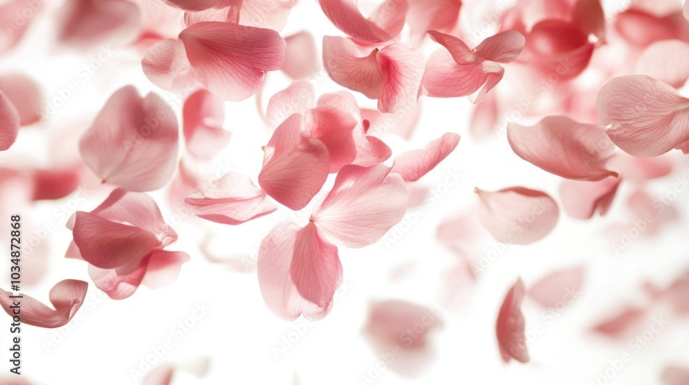 Falling Cherry Blossoms