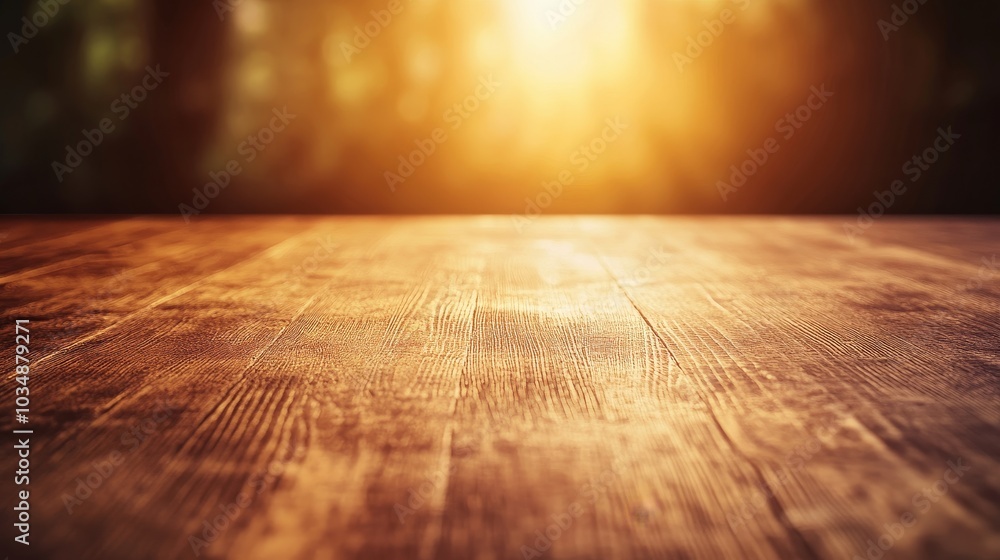 A warm, sunlit wooden table surface with a blurred natural background. A warm, sunlit wooden table surface with a blurred natural background.