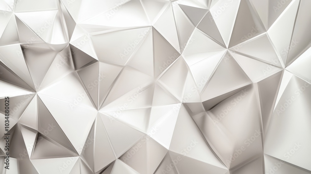 Abstract geometric texture with triangular facets in neutral tones. Abstract geometric texture with triangular facets in neutral tones.
