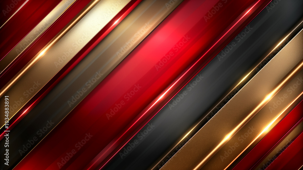 Luxury Elegant Red and Golden Background Luxury Elegant Red and Golden Background