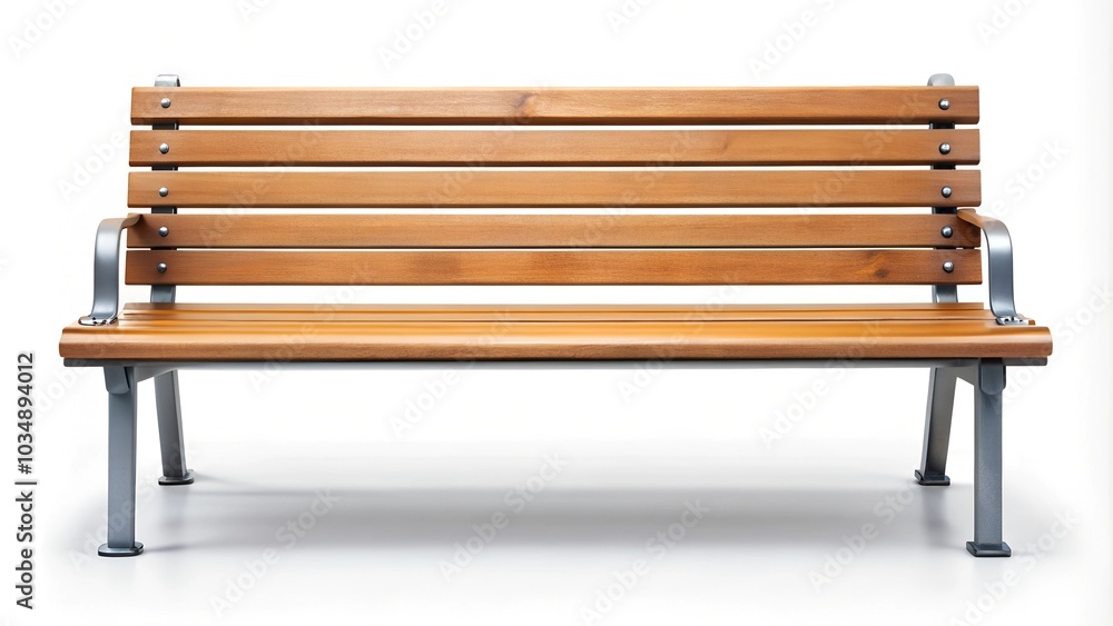 wooden bench isolated on white wooden bench isolated on white