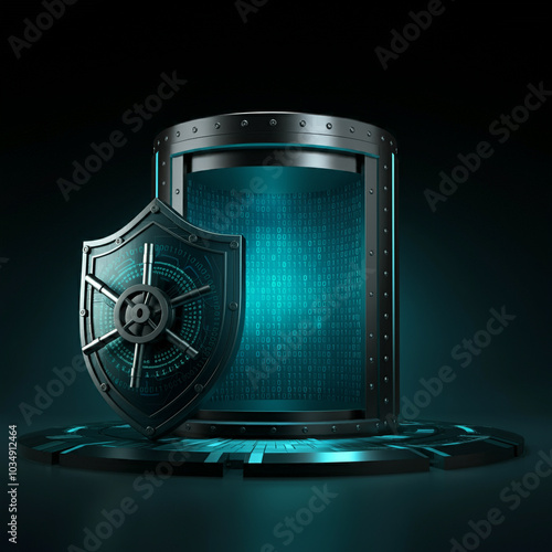 Secure server with a protec...
