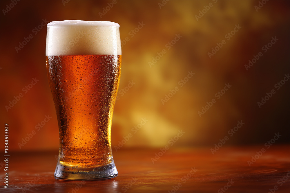 Refreshing Glass of Beer Refreshing Glass of Beer