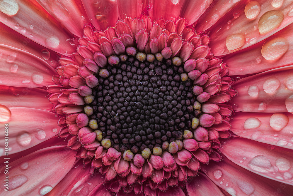 Vibrant Pink Flower Close-Up Vibrant Pink Flower Close-Up