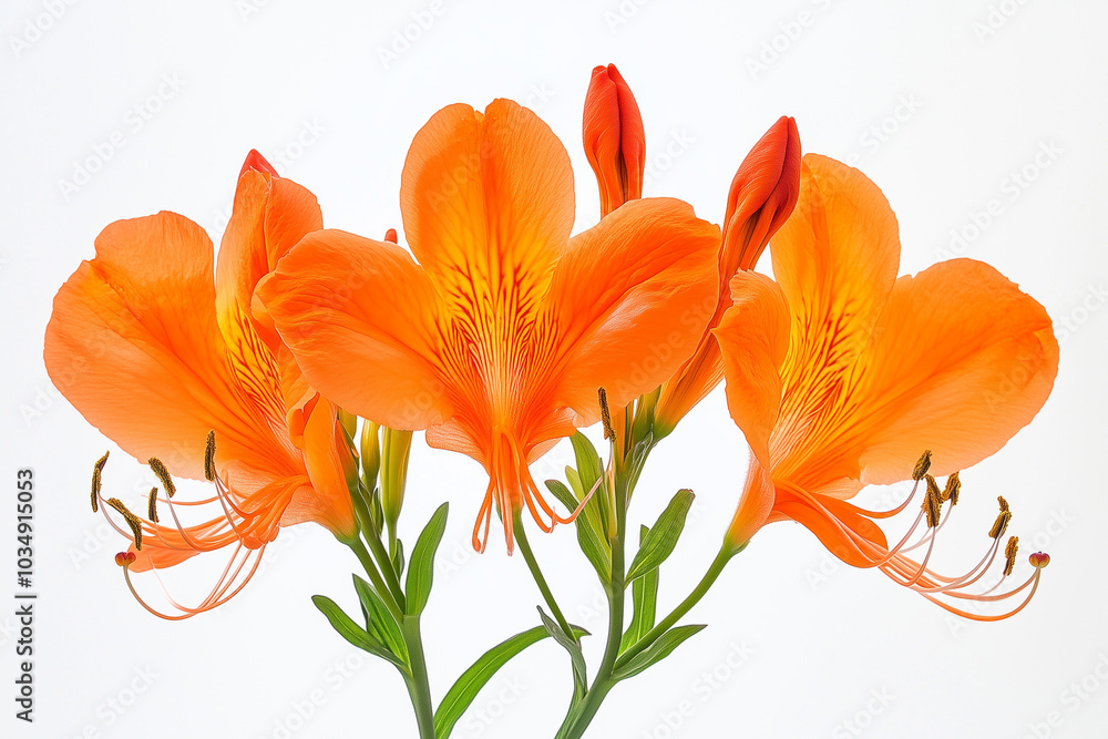 Obraz premium Vibrant Orange Floral Arrangement