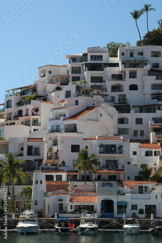 Obraz na płótnie Puerto las Hadas, Manzanillo, México w salonie