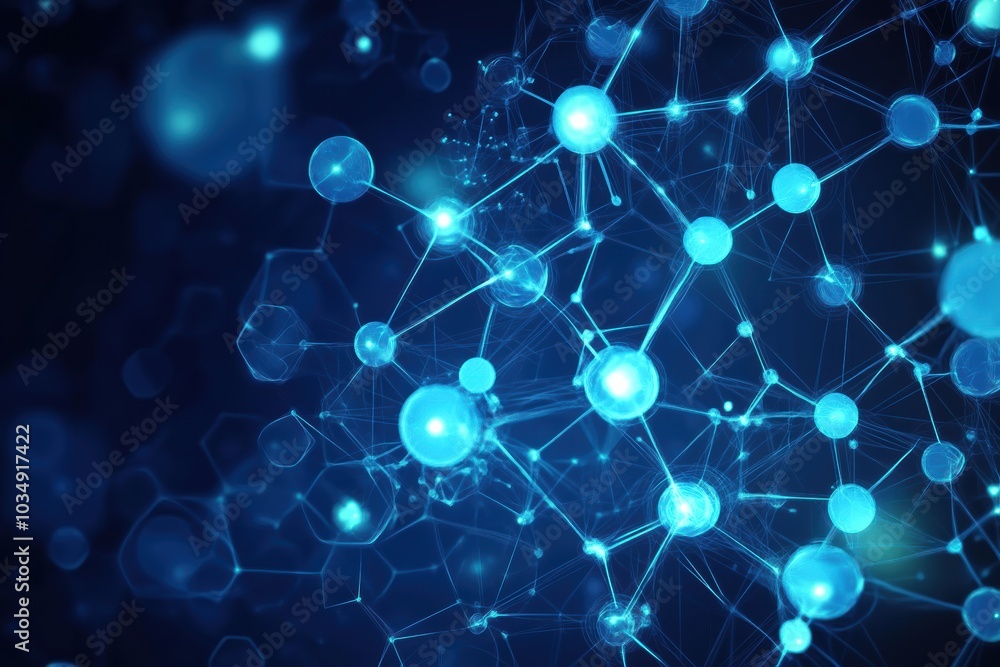 3D model Molecules Background 3D model Molecules Background