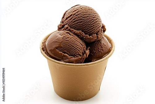 Delicious Chocolate Ice Cream Delight