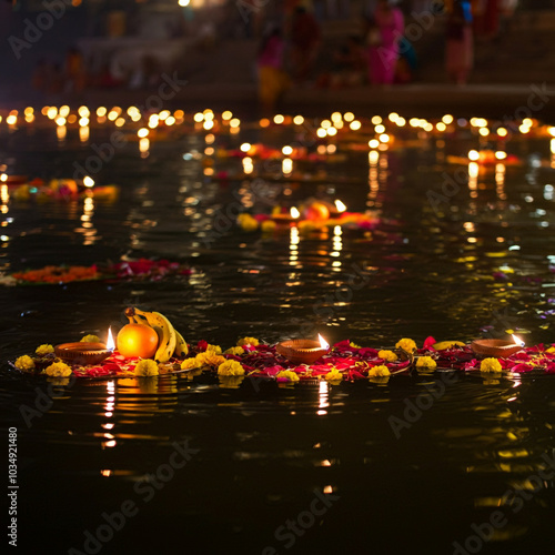 Brightly lit floral arrange...