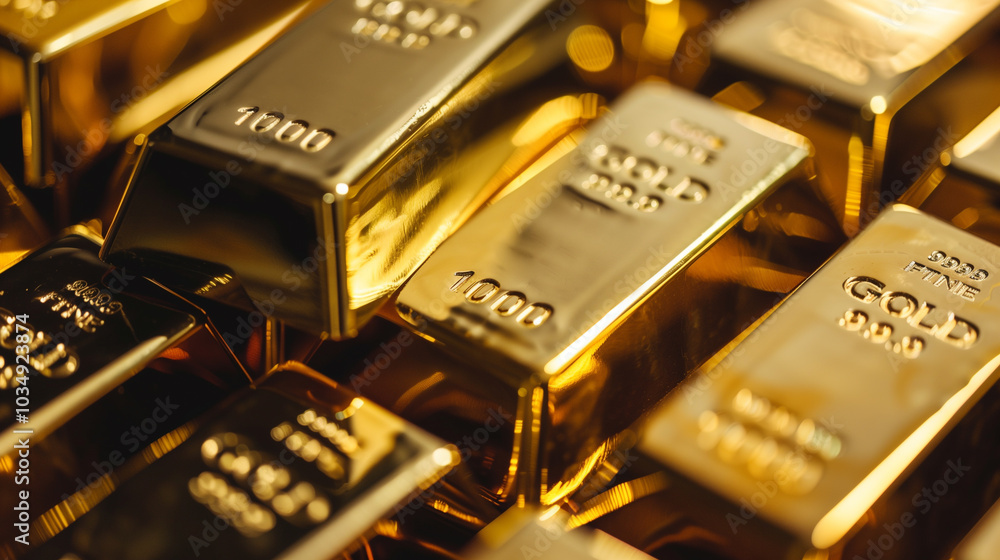gold bars , gold reserve vault, the concept of saving funds during a period of inflation and currency depreciation gold bars , gold reserve vault, the concept of saving funds during a period of inflation and currency depreciation