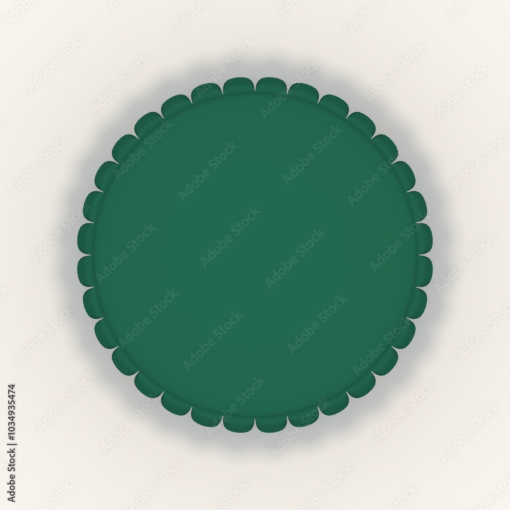 3d render puff Chair design element. Furniture Collection 3d render puff Chair design element. Furniture Collection