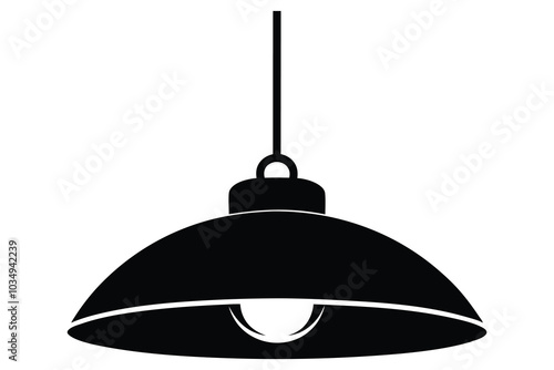 Pendant Lamp black A.eps