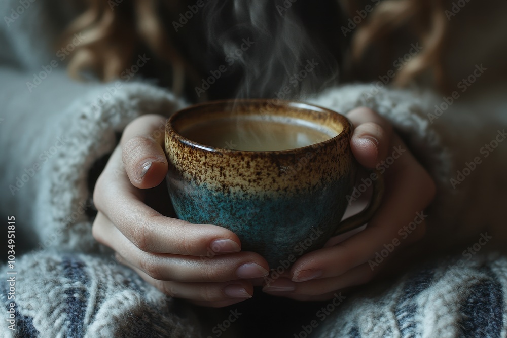 Warmth in a Cup Embracing the Comfort of Hot Beverages on a Chilly Day with a Cozy Aesthetic Warmth in a Cup Embracing the Comfort of Hot Beverages on a Chilly Day with a Cozy Aesthetic