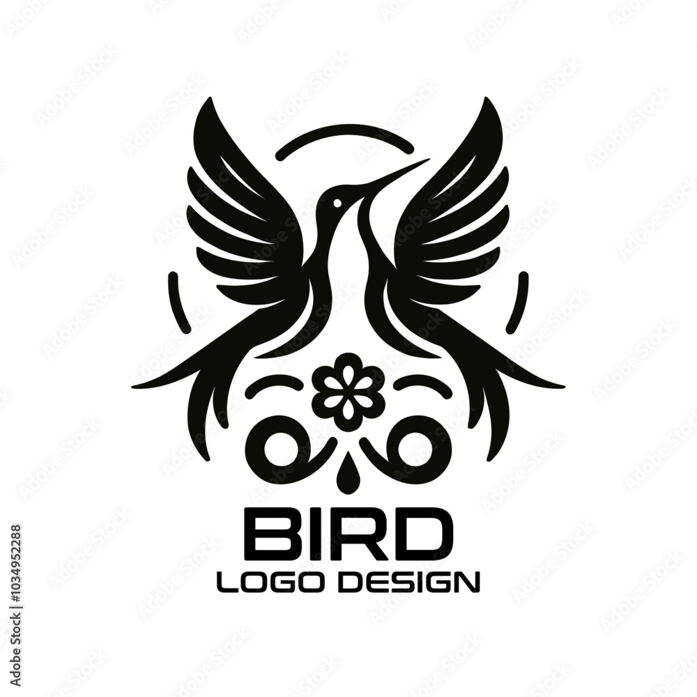 Bird Vector Logo Design Bird Vector Logo Design