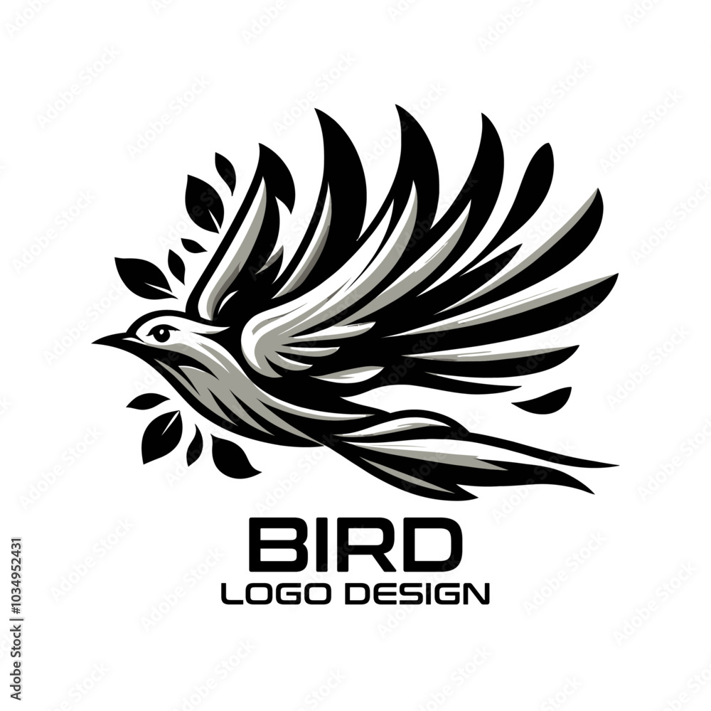 Bird Vector Logo Design Bird Vector Logo Design