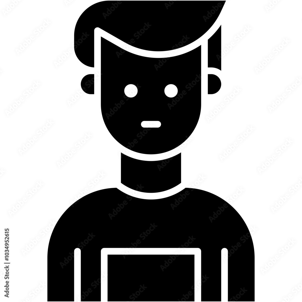 Vector Icon Composer, avatar, profession, male Vector Icon Composer, avatar, profession, male