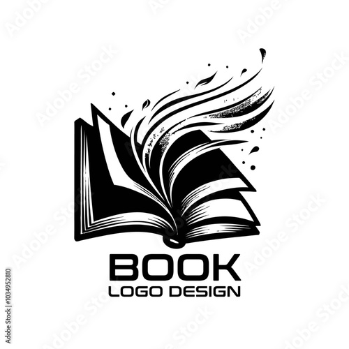 Book Vector Logo Design
