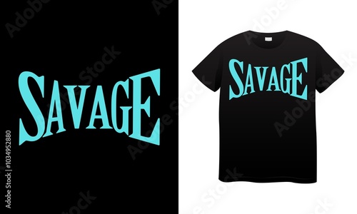 Savage T-shirt Designs photo