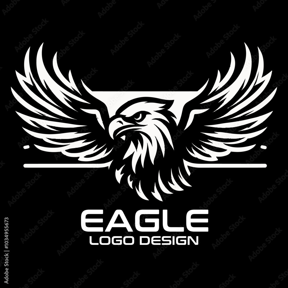 Fototapeta premium Eagle Vector Logo Design