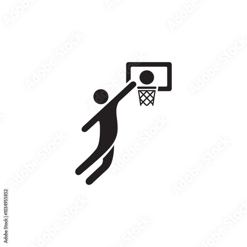 basketball  icon symbol sign vector