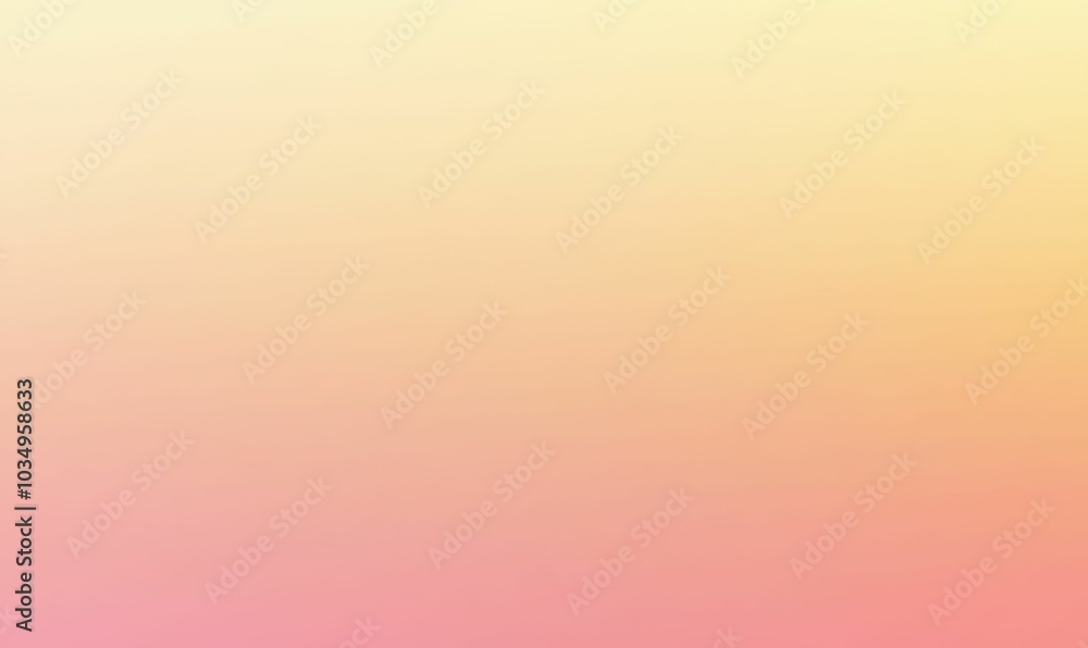 Naklejka premium A yellow to pink gradient background.