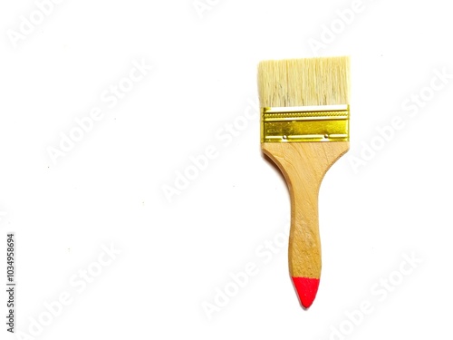 Wallpaper Mural paint brush isolated on white Torontodigital.ca
