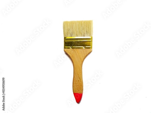 Wallpaper Mural paint brush isolated on white Torontodigital.ca