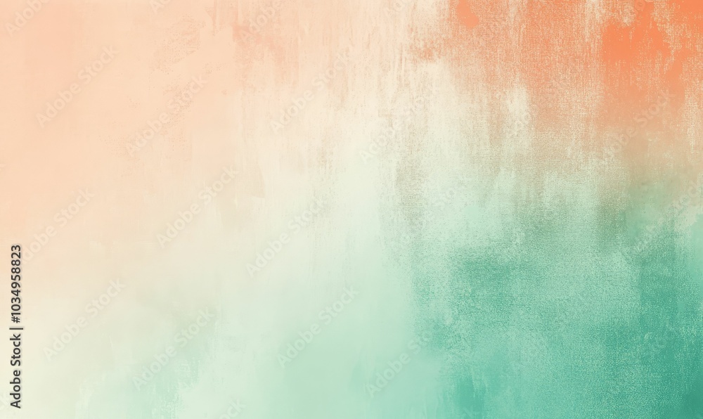 Abstract pastel green and peach background. Abstract pastel green and peach background.