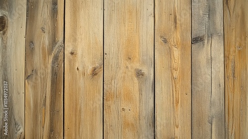 Wooden Plank Background with Natural Texture and Color