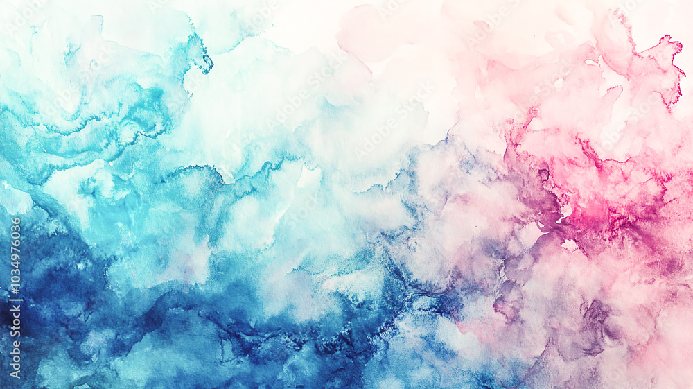 Abstract Blue Pastel Watercolor: Artistic Dye and Paint Effects for Fashionable Watercolour Design Prints background Abstract Blue Pastel Watercolor: Artistic Dye and Paint Effects for Fashionable Watercolour Design Prints background