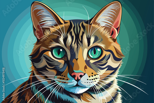 illustration of a cat