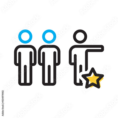 Vector multicolor icon for Lead